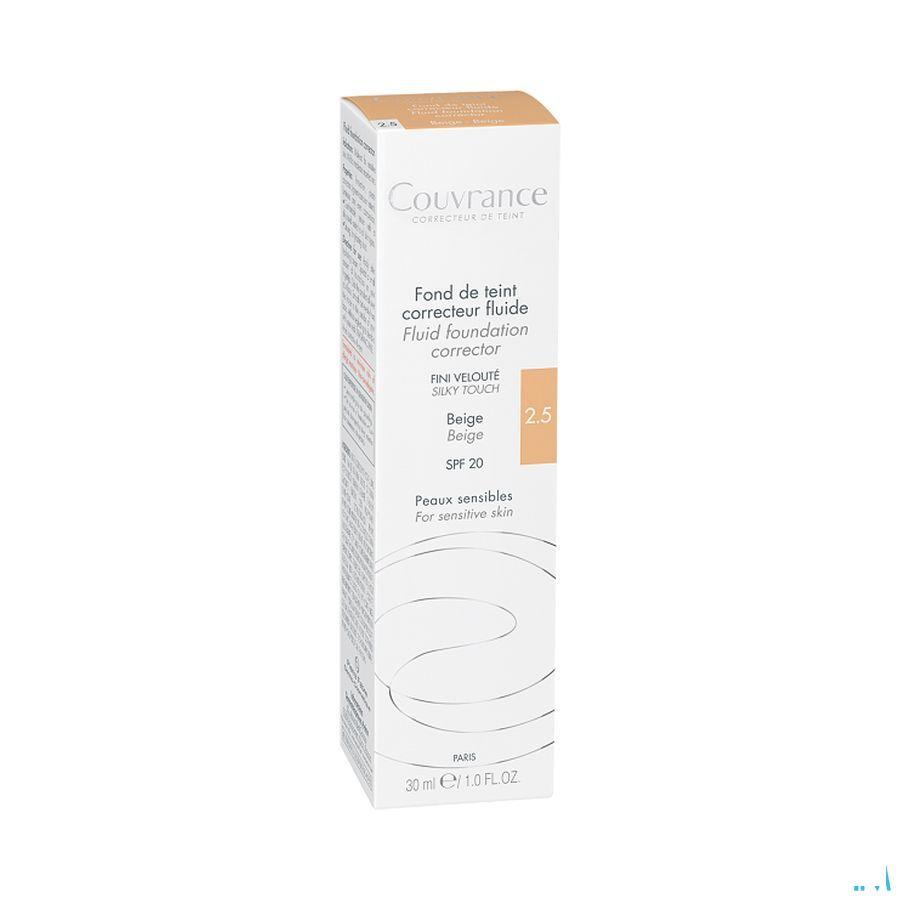 Avene Couvrance Fdt Correct. Fluide 2,5 Beige 30 ml  -  Avene