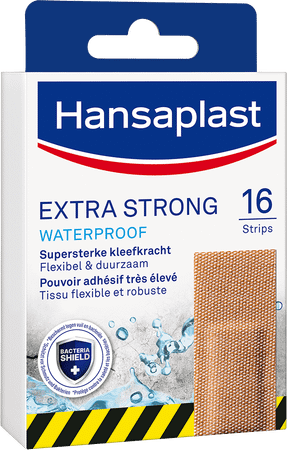 Hansaplast Extra Strong Waterproof Strips 16  -  Beiersdorf