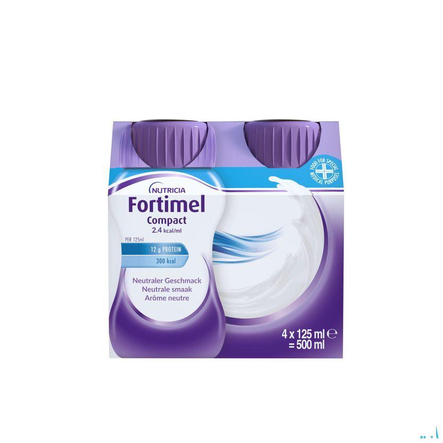 Fortimel Compact 2.4Kcal Neutraal 4X125 ml  -  Nutricia