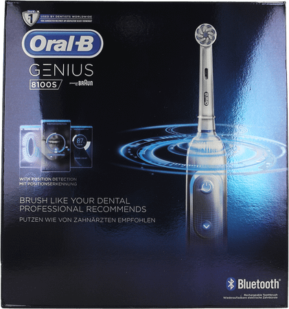 Oral B Genius 8100S Sensitive Brosse Elect. White
