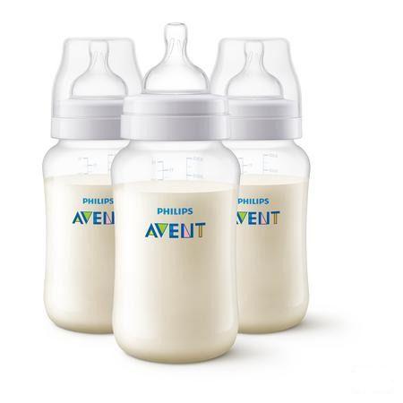 Philips Avent Anti colic Zuigfles 330 ml Trio Scf816/37  -  Bomedys