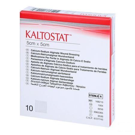 Kaltostat Pansement 5,0x 5,0cm Ster 10p  -  Convatec