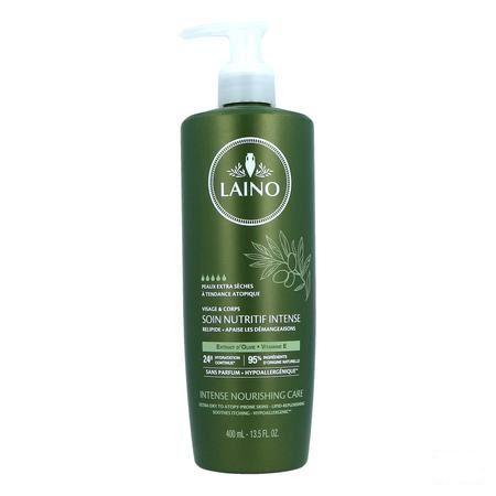 Laino Lait Nutritif Intense Olive Flacon Pompe 400 ml