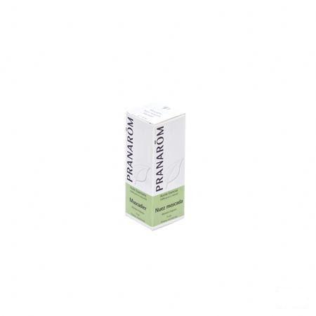 Nootmuskaat Essentiele Olie 10 ml  -  Pranarom