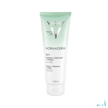 Vichy Normaderm Reiniging 3in1 Gel 125 ml  -  Vichy