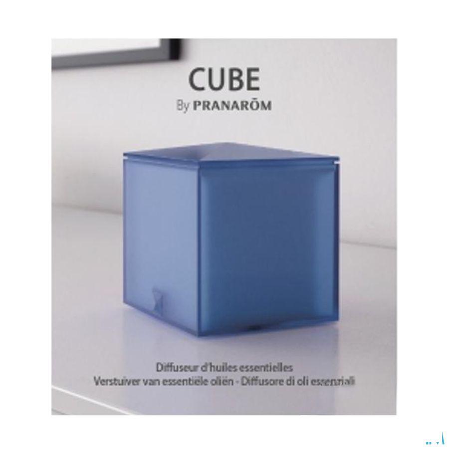 Verstuiver Cube Blauw  -  Pranarom