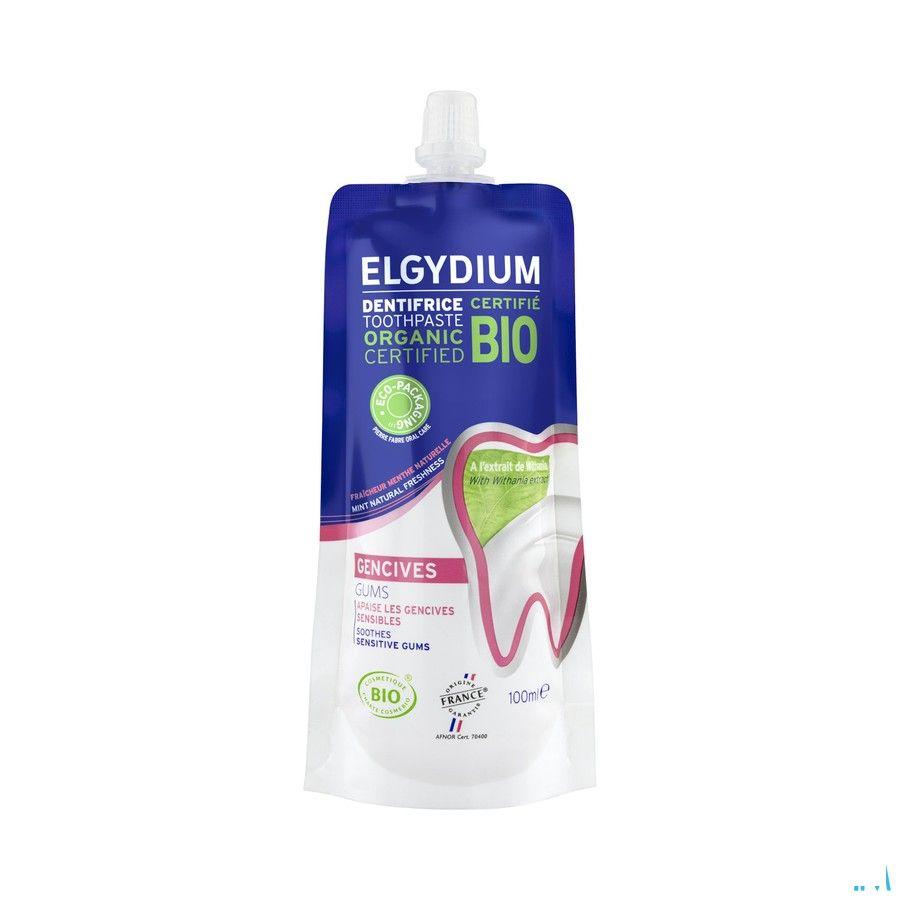 Elgydium Dentifrice Gencives Irritees Bio 100 ml