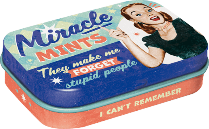 Nostalgic Art Mint Miracle Mints 15 gr