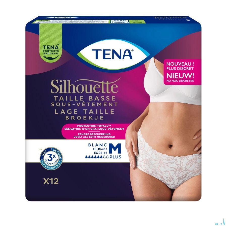 Tena Silhouette Plus Blanc Lage Taille M 12 780103