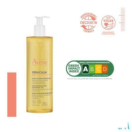 Avene Xeracalm A.D. Wasolie Relipiderend 750 ml
