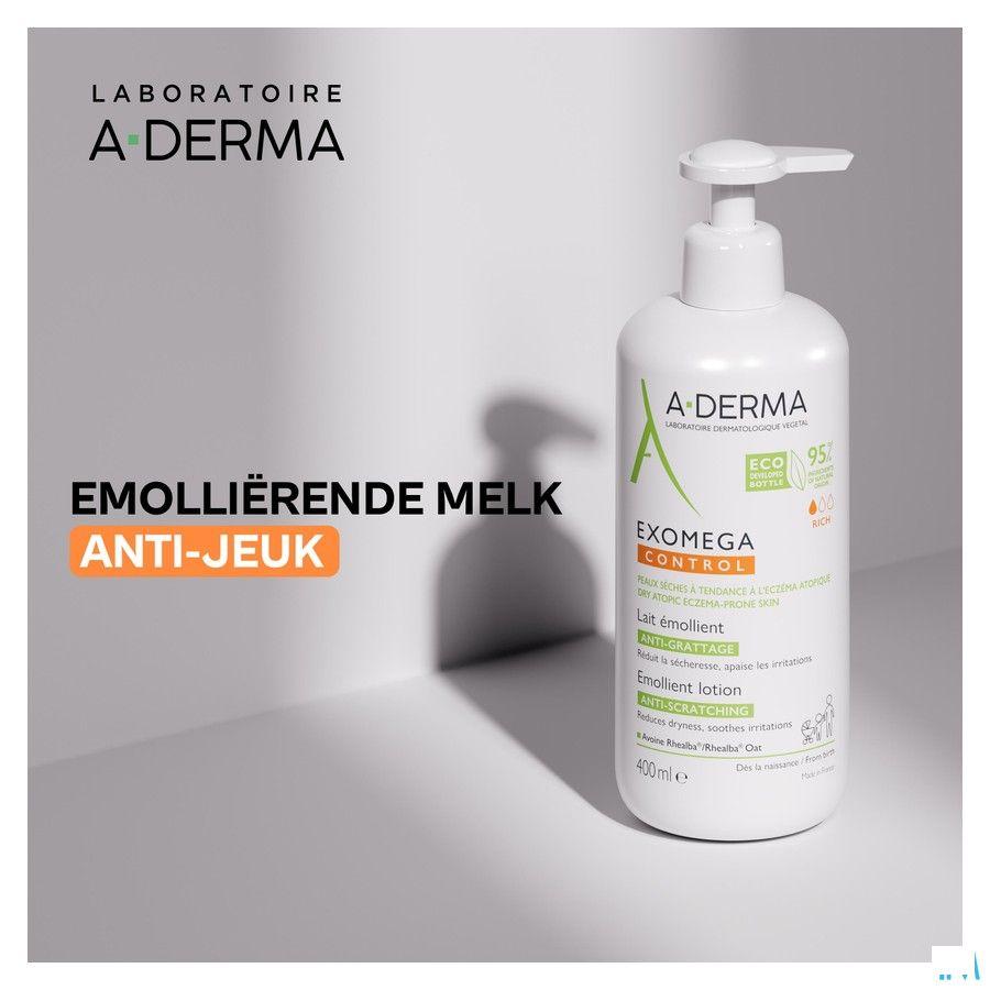 Aderma Exomega Control Lait Emollient 400 ml  -  Aderma