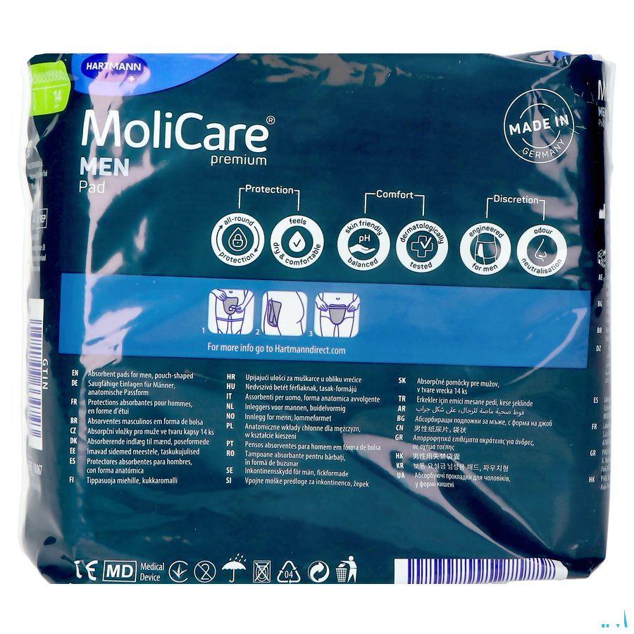 Molicare Premium Men Pad 2D 14 1680670 Molicare Premium Men Pad 2D 14 1680670