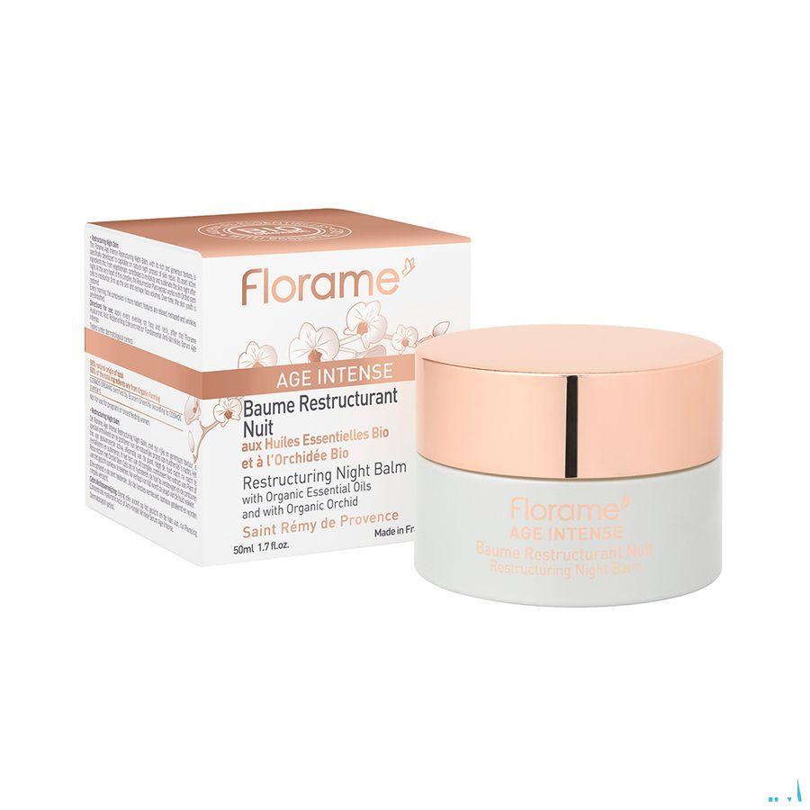 Florame Age Baume Restructurant Nuit Bio 50 ml  -  Natur'Inov
