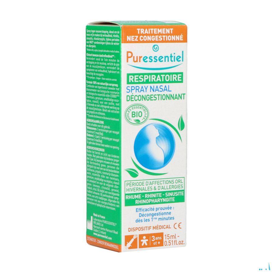 Puressentiel Ademhaling Neusspray 15 ml  -  Puressentiel