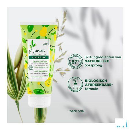 Klorane Petit Junior Douche Gel Peer 200  ml Nf