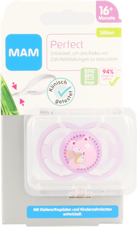 Mam Sucette Perfect + 16m Fille
