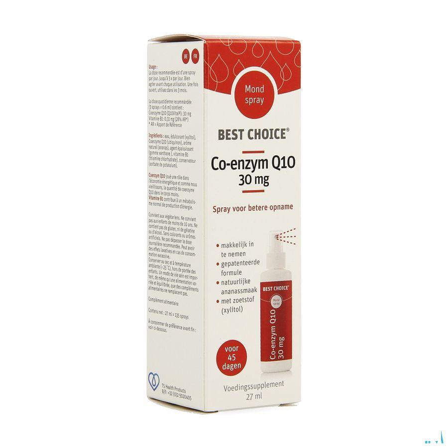 Best Choice Mondspray Co-enzym Q10 30 mg 27ml