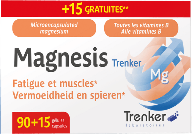Magnesis Trenker Caps 90+15  -  Trenker