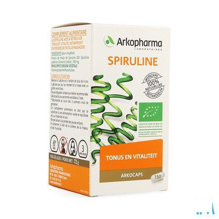 Arkocaps Spiruline Bio Capsule 150  -  Arkopharma