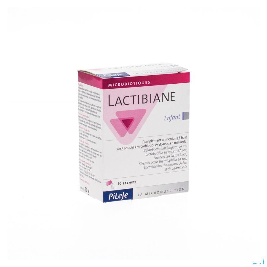 Lactibiane Kind Zakje 10x1 gr  -  Pileje