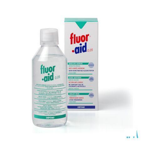 Fluor Aid 0,05% Mondspoelmiddel 500 ml 3104  -  Dentaid