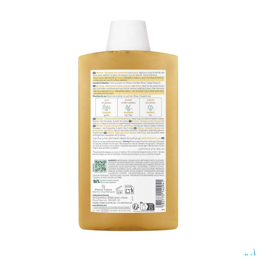 Klorane Capilaire Shampoo Mango 400 ml
