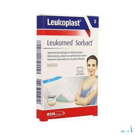 Leukomed Sorbact 5cmx7,2cm 3 Leukoplast
