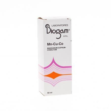 Biogam Mn-cu-co Flacon 60 ml  -  Sterop