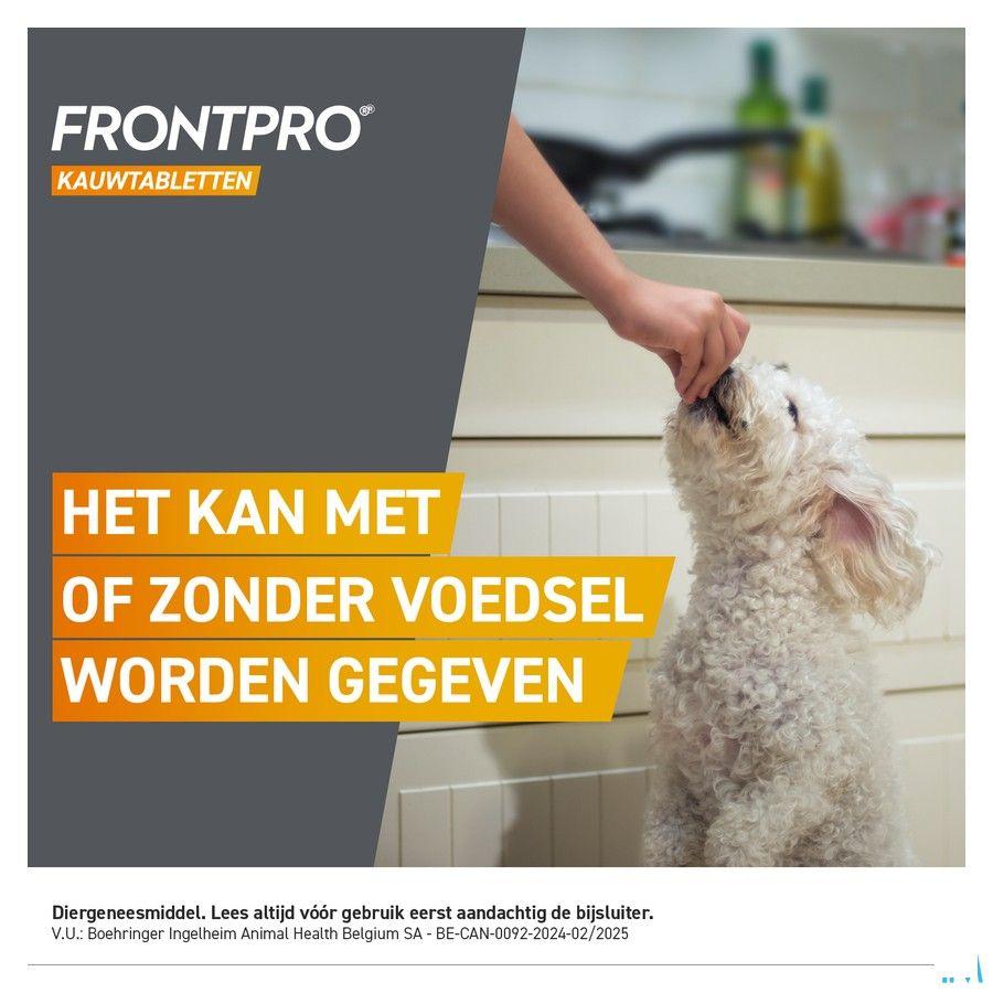 Frontpro 68Mg >10-25Kg Hond Kauwtabl 3