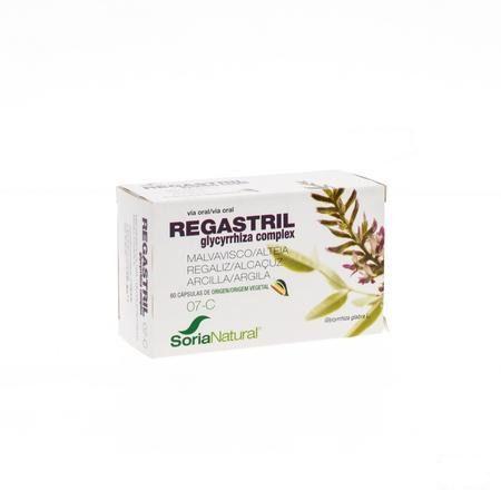 Soria 7-c Regastril 60 Capsule  -  Soria Bel
