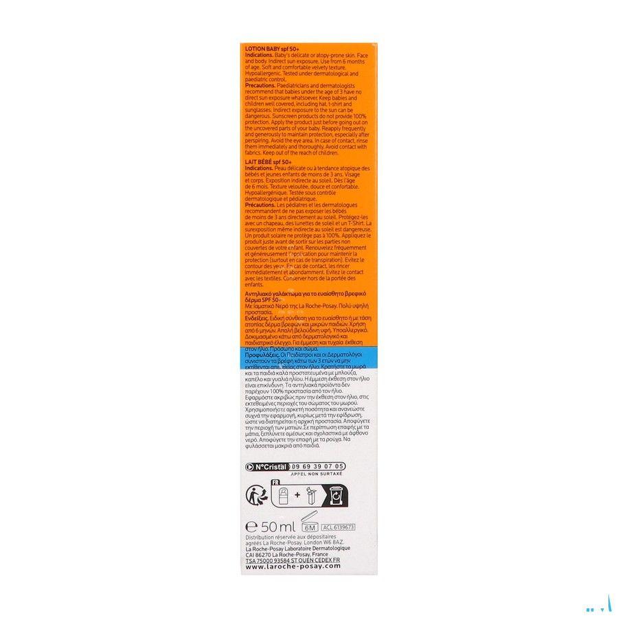 Anthelios Lait Baby Ip50 + 50 ml  -  La Roche-Posay