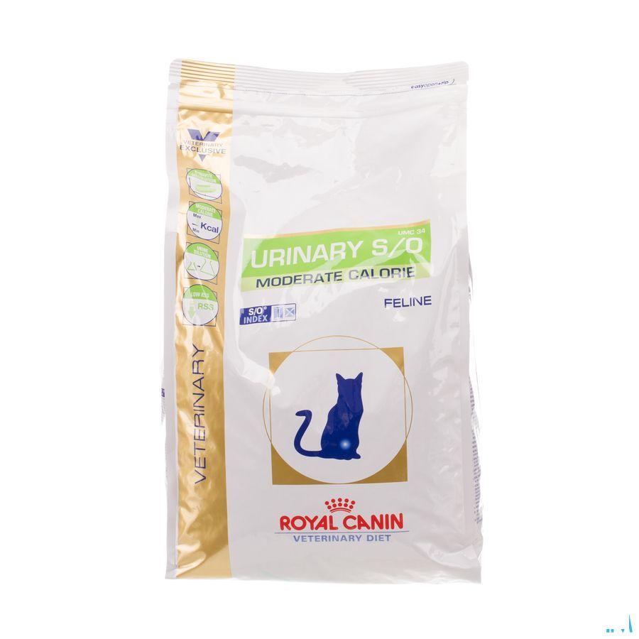Vdiet Urinary Moderate Calorie Feline 3,5kg  -  Royal Canin
