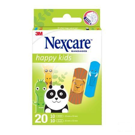 Nexcare 3m Happy Kids Dieren Pleister 20 N0920an  -  3M