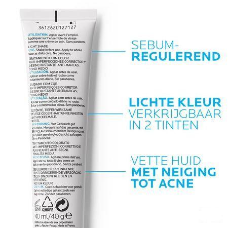 Effaclar Duo + Unifiant Light 40 ml  -  La Roche-Posay