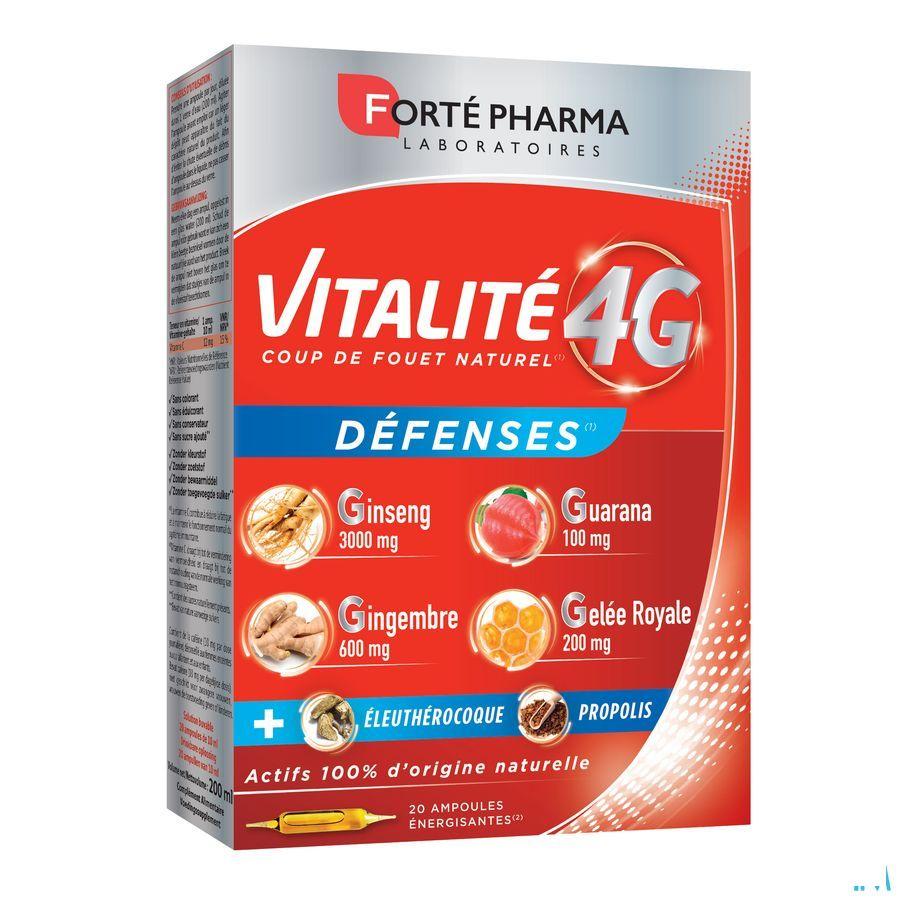 Vitalite 4g Weerstand Ampullen 20x10 ml  -  Forte Pharma