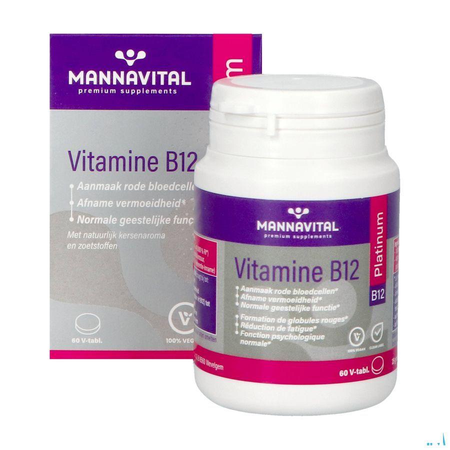 Mannavital Vitamine B12 Platinum V-Comp 60