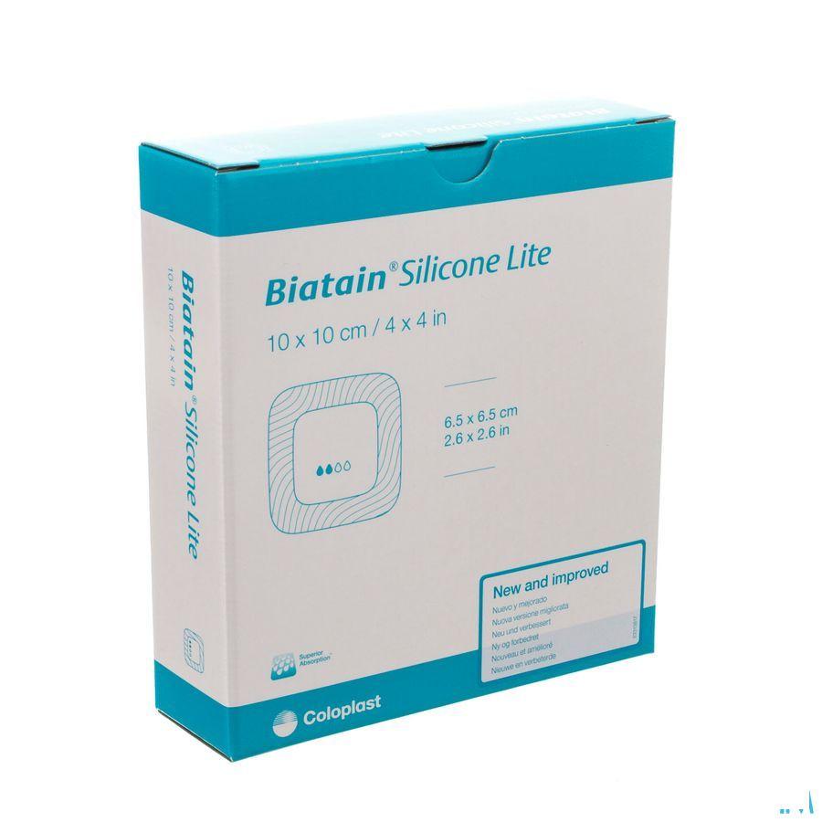Biatain Silic. Lite Schuimverb 10,0x10,0 10 33445  -  Coloplast