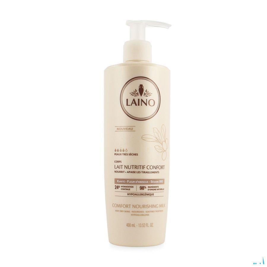 Laino Lait Nutritif Confort Karite Flacon Pompe 400 ml