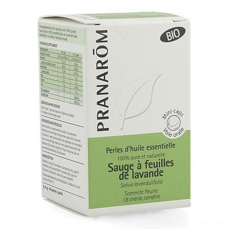 Parels Bio Lavendel Salie Ess Olie 60  -  Pranarom