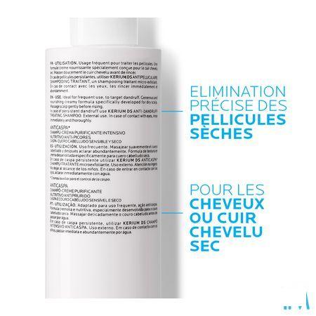 Kerium Shampoo Creme Antipelliculaire Ps 200 ml  -  La Roche-Posay