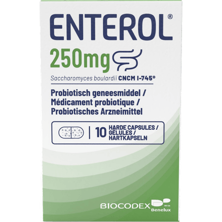 Enterol 250 mg Capsule Harde Dur 10 X 250 mg