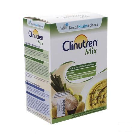 Clinutren Mix Cabillaud-Legumes  Sach 6X75G