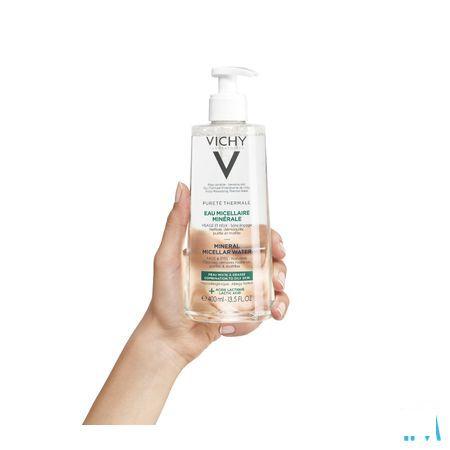 Vichy Pt Micellair Water Vette Gemengde Huid 400 ml  -  Vichy
