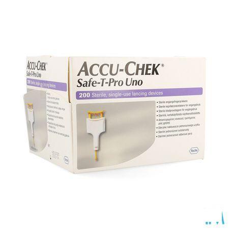 Accu Chek Safe T Pro Plus Uno Steriel Wegwerp 200  -  Roche Diagnostics
