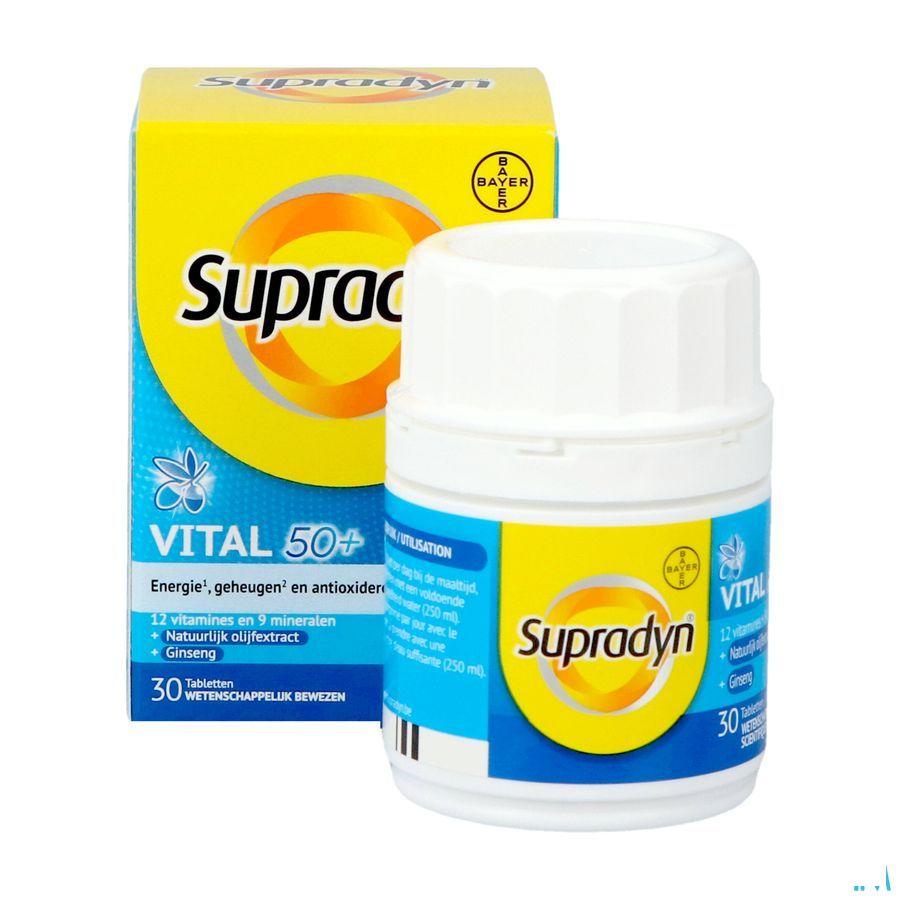 Supradyn Vital 50 + Filmomhulde tabl 30