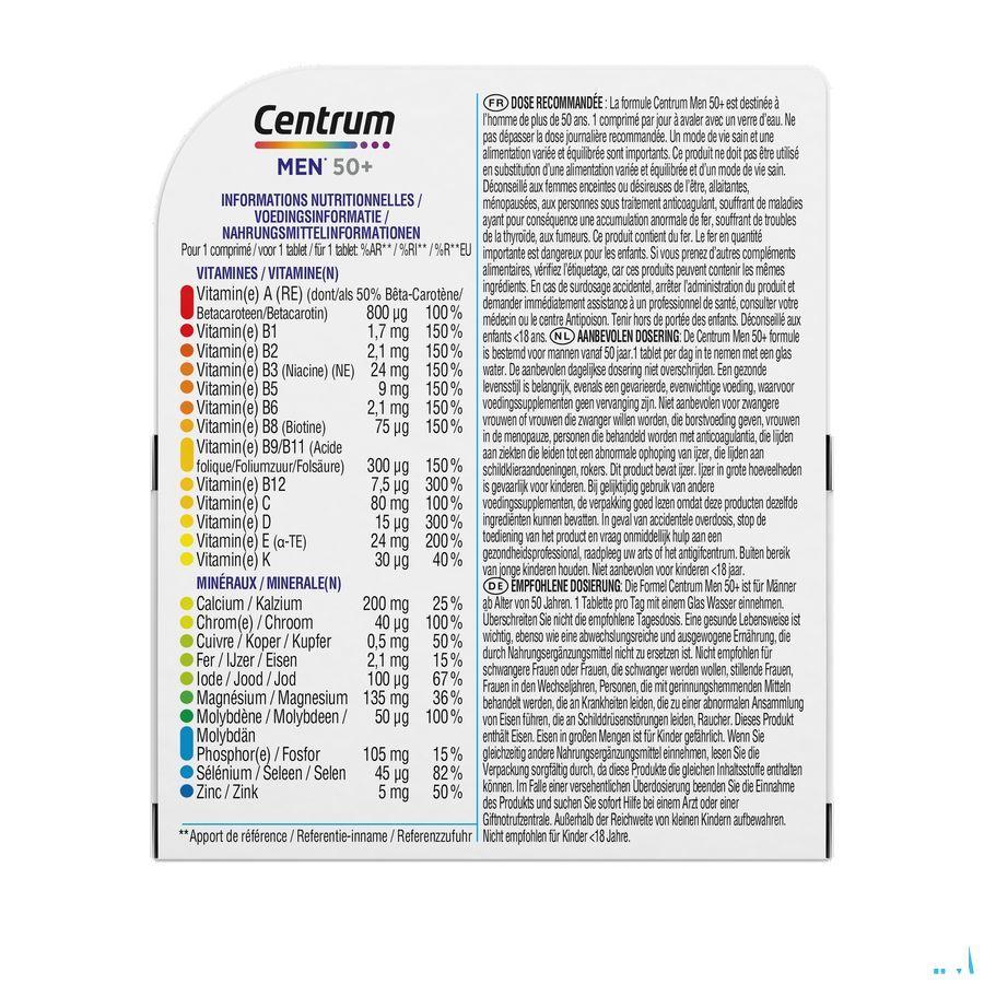 Centrum Men 50+ Comp 30