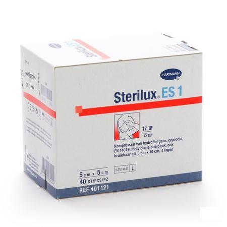 Sterilux Es1 Kompres Steriel 8Pl 5,0X 5,0Cm 40 4011219  -  Hartmann