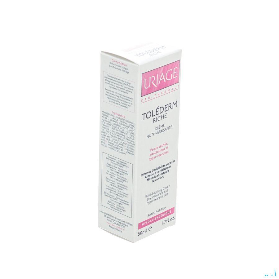 Uriage Tolederm Riche Creme Ps Flacon Pompe 50 ml