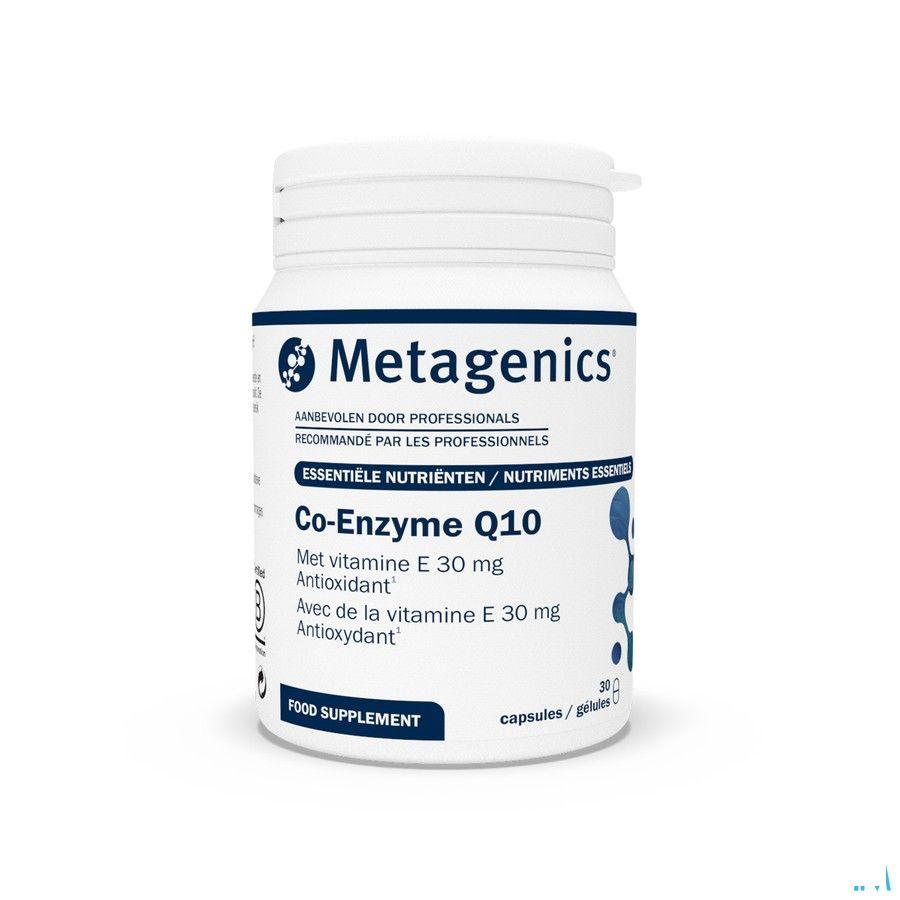 Coenzyme Q10 100 mg + vtt E Capsule 30 6492  -  Metagenics