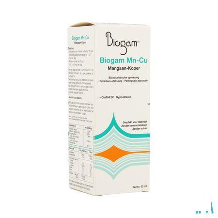 Biogam Mn-cu Flacon 60 ml  -  Sterop